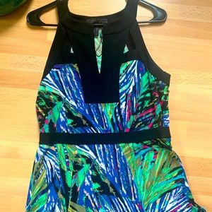 Keyhole Cutout BCBGMAXAZRIA Cocktail Dress